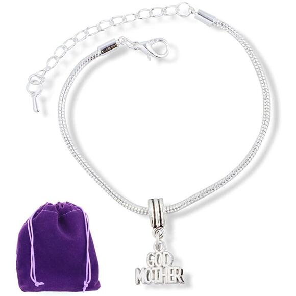 Godmother Bracelet - Jewelry from Godchild Charm God Mother - Picture 1 of 8
